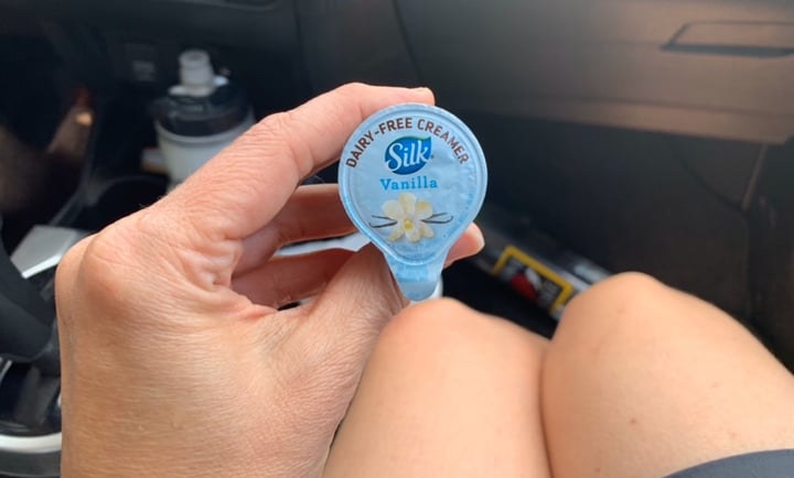 photo of Silk Dairy Free Soy Vanilla Creamer shared by @allhess on  31 Mar 2020 - review