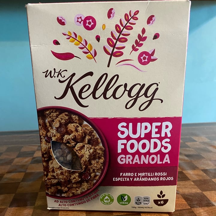 photo of Kellogg Super food granola shared by @lullabylu on  25 Jan 2022 - review