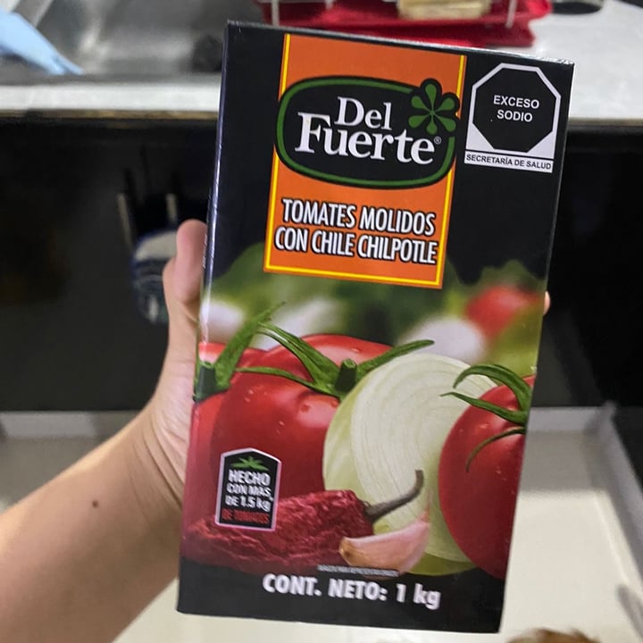 review photo of Del Fuerte Tomates molidos con chile chipotle shared by @karlasuarez on 30 Jun 2022 - review