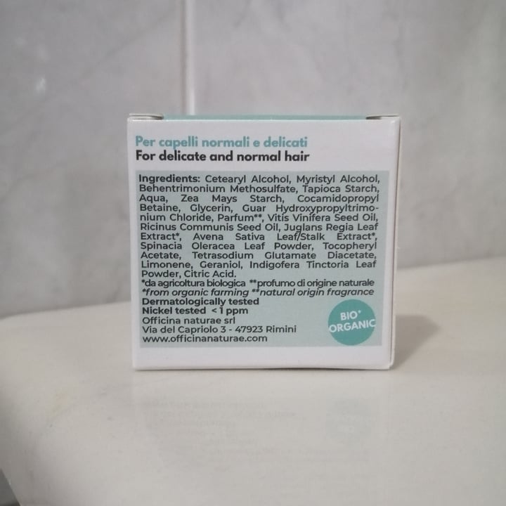 review photo of Officina naturae Balsamo solido nutriente e protettivo shared by @valevalentina on 01 Oct 2022 - review