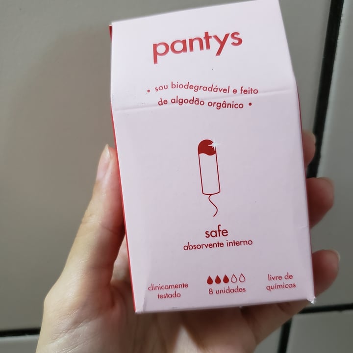 review photo of Pantys Safe - Absorvente Interno shared by @cluna on 02 May 2022 - review
