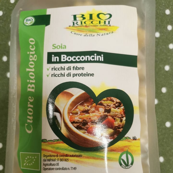 review photo of Bio Ricchi Cuore della Natura Bocconcini di soia shared by @racheleveg on 05 Apr 2022 - review