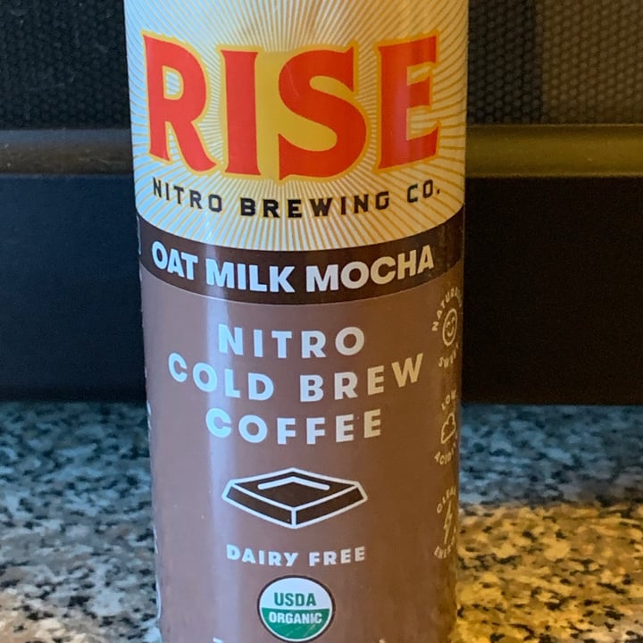 photo of Rise Nitro Brewing Co. Rise Oat Milk Mocha shared by @pablovegano on  23 Jun 2021 - review
