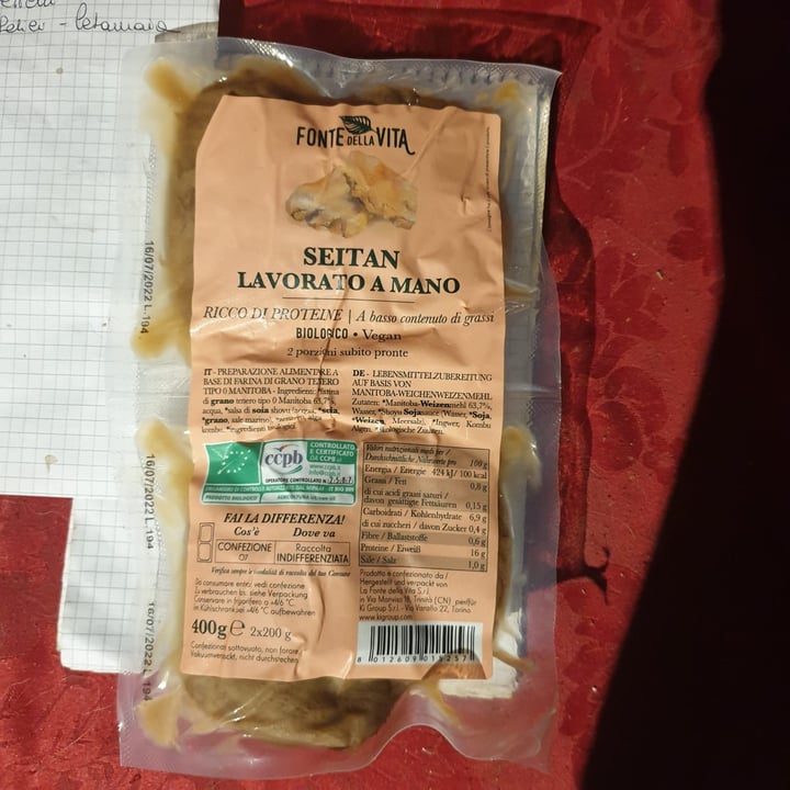 review photo of Fonte della vita Seitan Lavorato A Mano shared by @picquit on 10 Jun 2022 - review
