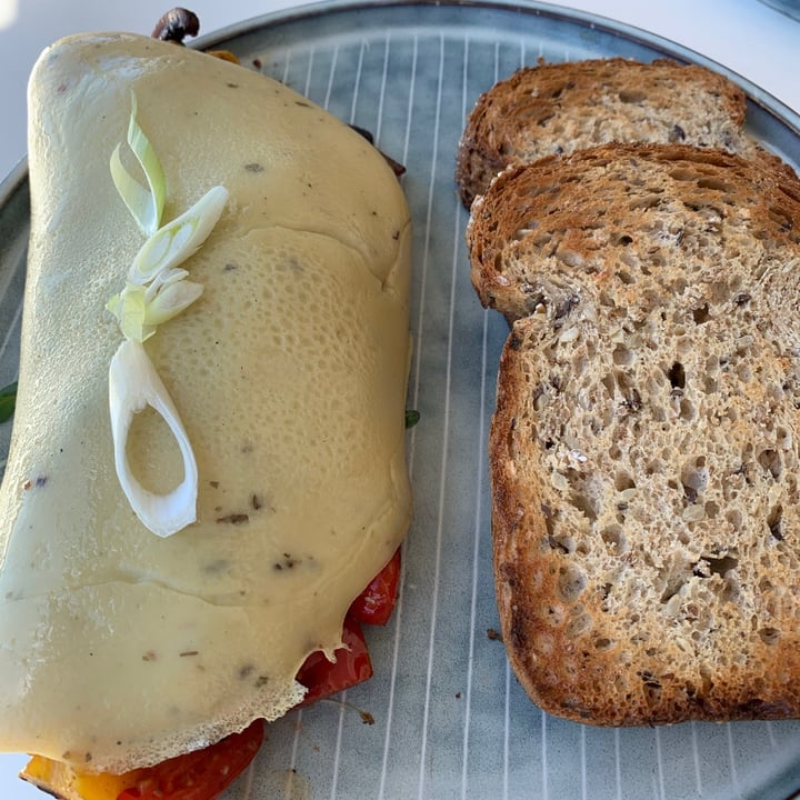 photo of Blended Health Cafe & Catering Vegan Omelette shared by @ripple on  18 Jan 2021 - review