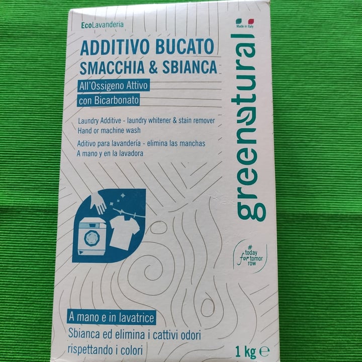 review photo of Greenatural Additivo Bucato Smacchia E Sbianca shared by @stefanino on 10 Apr 2022 - review