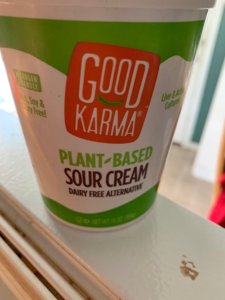photo of Good Karma Plant Based Sour Cream shared by @bpina24 on  05 Apr 2020 - review