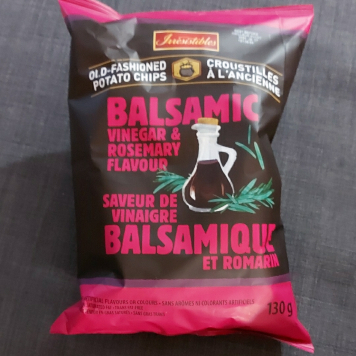 Irresistibles Balsamic Vinegar and Rosemary Chips Reviews abillion