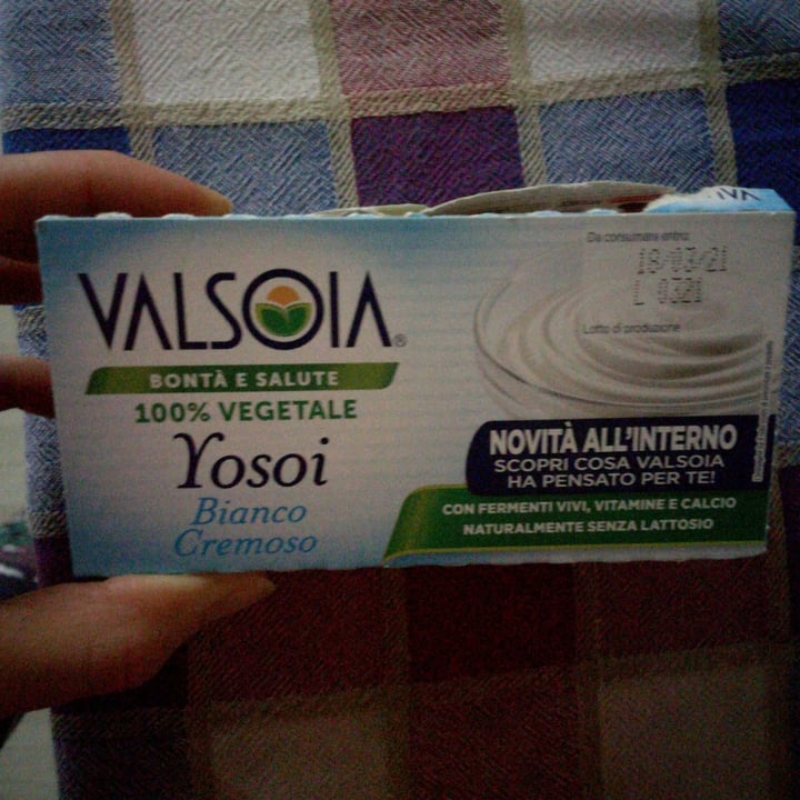 photo of Valsoia Yosoi Bianco Cremoso shared by @chiaraaag on  19 Feb 2021 - review