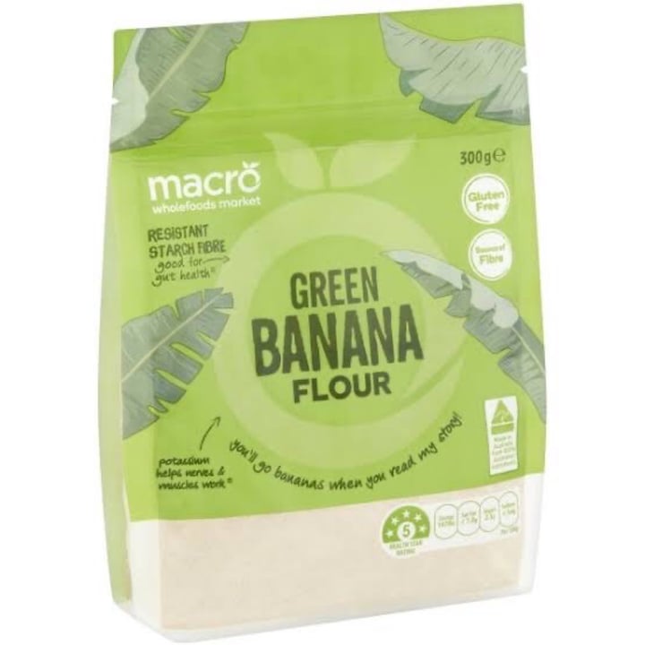 photo of Macro Wholefoods Market Green Banana Flour shared by @georginakreutzer on  01 Dec 2020 - review
