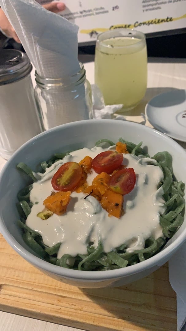 review photo of Vica (Delivery Only) Pasta integral con salsa de castañas de cajú shared by @dessquiciada on 05 Jan 2020 - review