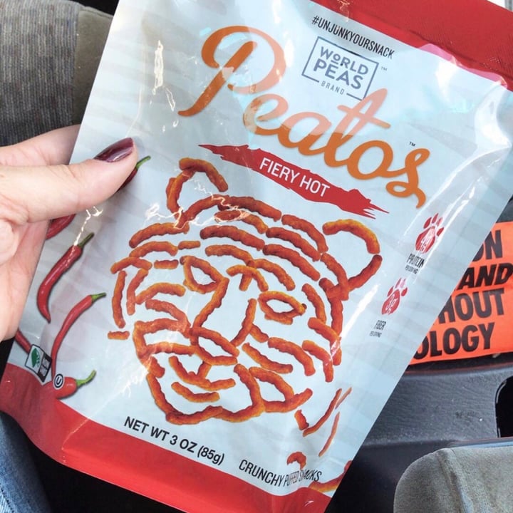 review photo of World Peas Fiery Hot Peatos shared by @jleeanne17 on 02 Oct 2019 - review