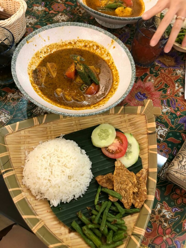 photo of Coco Veggie Nyonya Cuisine Vegetarian Assam "Fish" with Steam White Rice shared by @fourdollars on  27 Nov 2019 - review