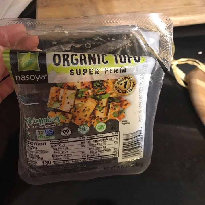 photo of Nasoya Organic tofu shared by @ampanda on  16 Feb 2022 - review