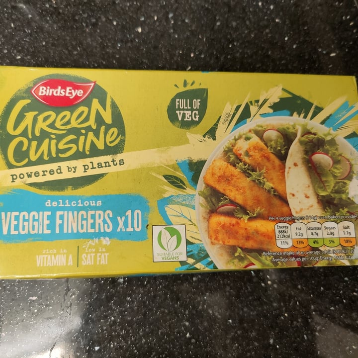 photo of Bird's Eye Green Cuisine Vegetable Fingers shared by @k1tt3n on  08 Mar 2022 - review