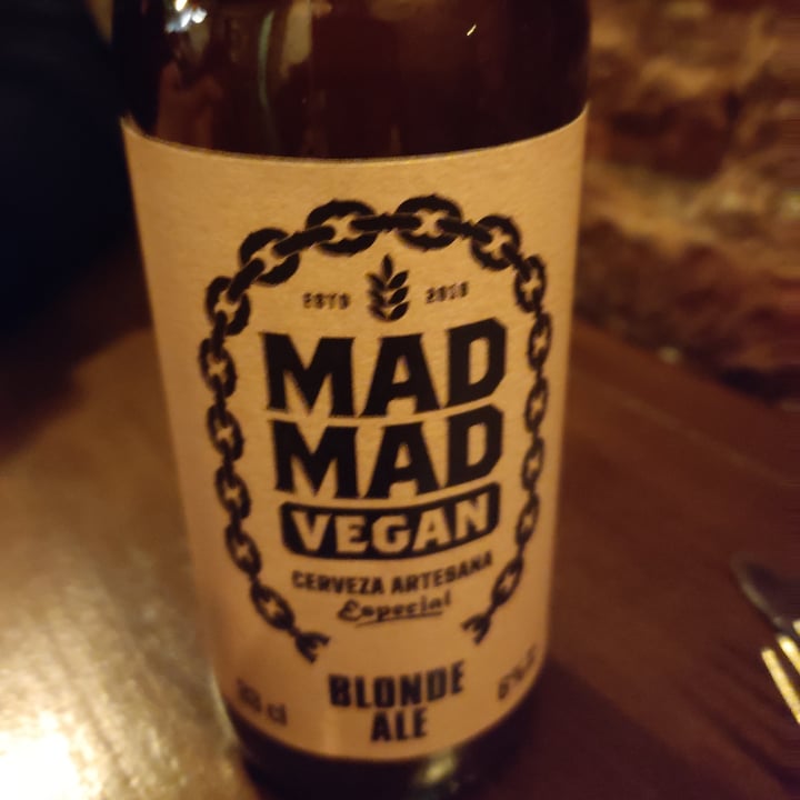 photo of Mad Mad Vegan cerveza artesana especial shared by @freelorni on  10 Feb 2022 - review