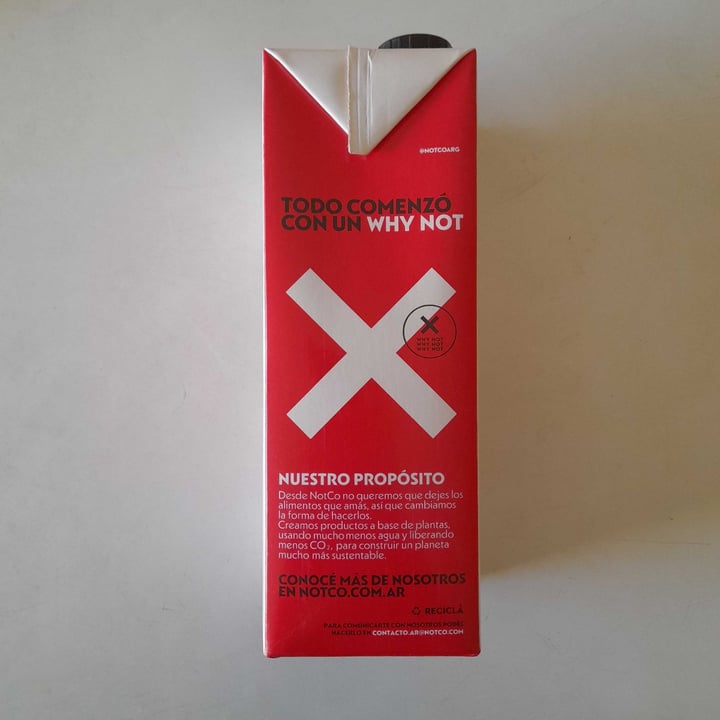 photo of NotCo Not Milk shared by @arissz on  29 Aug 2022 - review