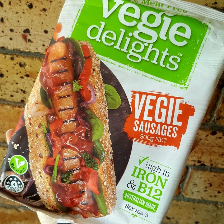 review photo of Vegie Delights Vegie sausages shared by @hannahcoops on 04 Mar 2021 - review