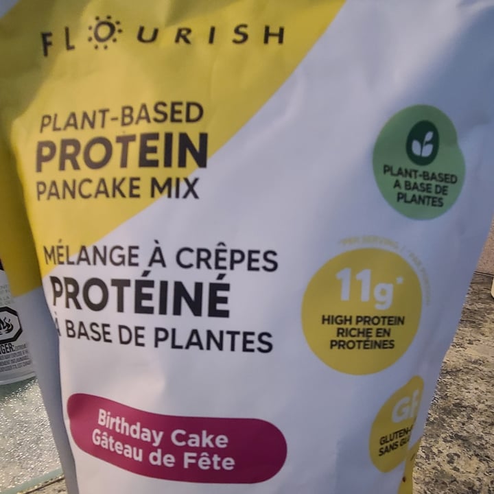 photo of Flourish Plant based pancake mix shared by @mushroom12 on  25 Jul 2021 - review