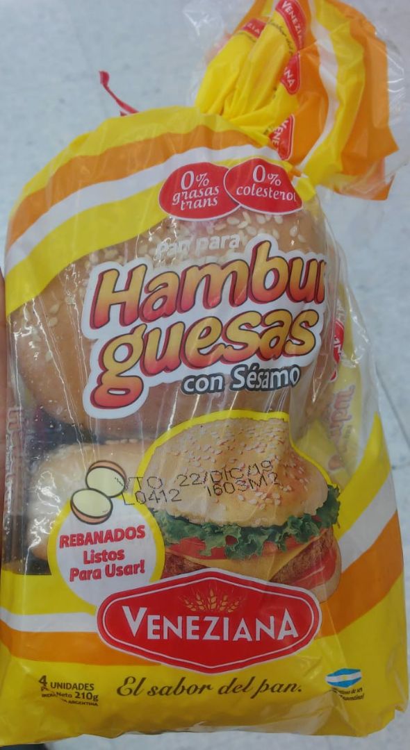 review photo of Veneziana Pan para Hamburguesas shared by @8cintia8 on 13 Dec 2019 - review