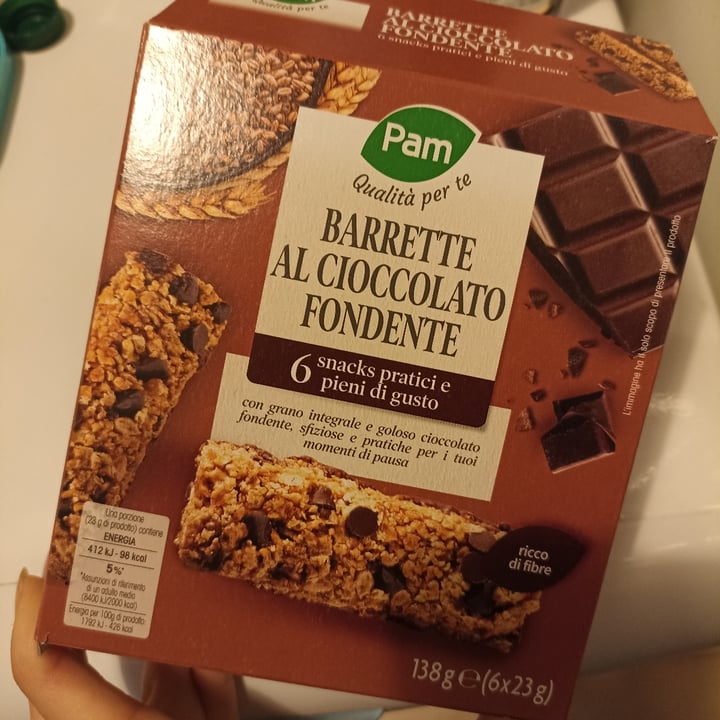 photo of Pam & PANORAMA Barrette al cioccolato fondente shared by @livia99 on  29 Nov 2021 - review