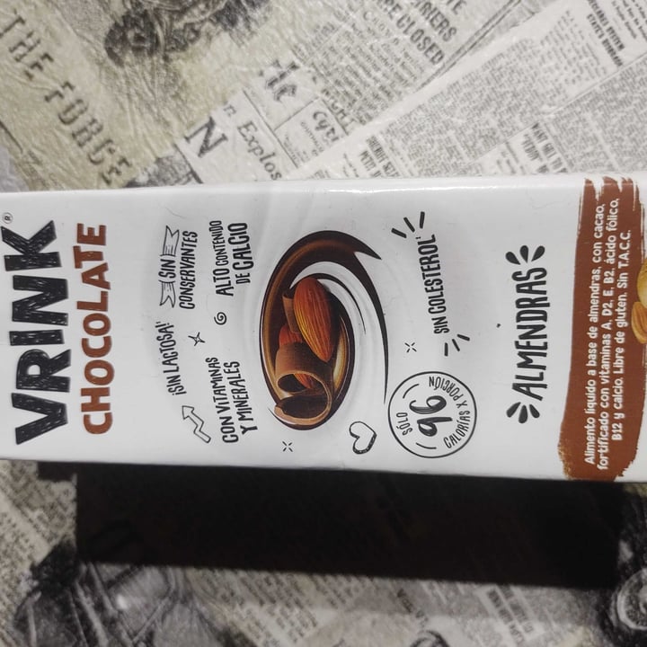 photo of Vrink Vrink Chocolate de Almendras shared by @lucseff on  30 Jun 2021 - review