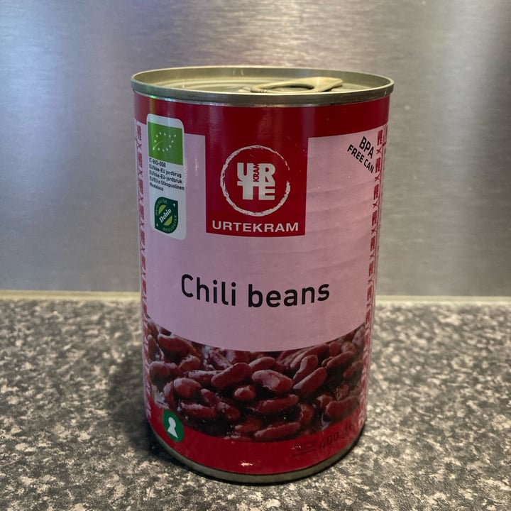 photo of Urtekram Chili Beans shared by @forestgreenregnskov on  18 Dec 2021 - review