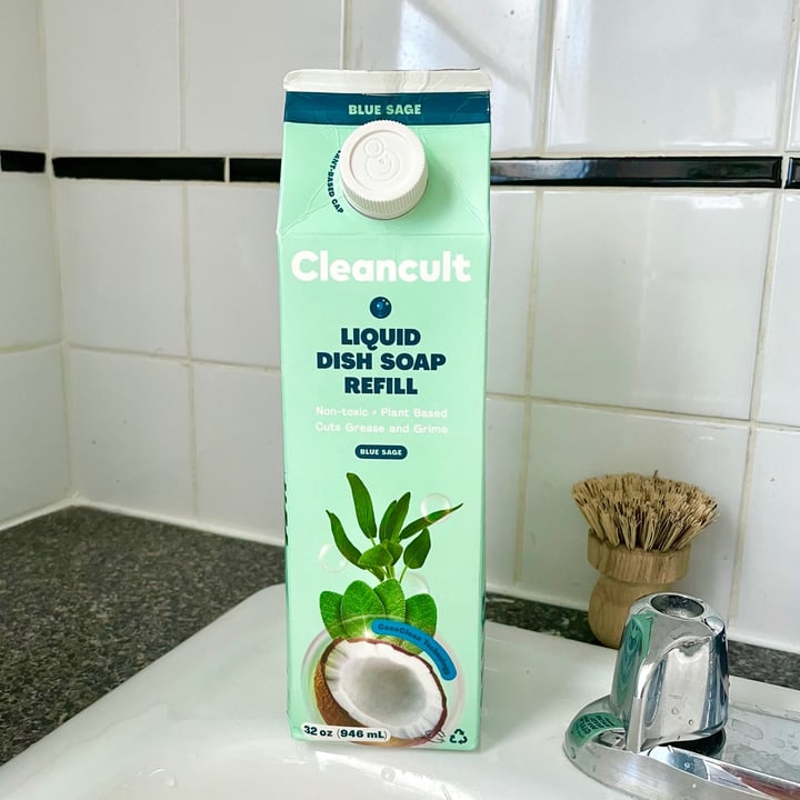 photo of Cleancult Liquid Dish Soap Refill - Blue Sage shared by @aqualing on  07 Jul 2021 - review