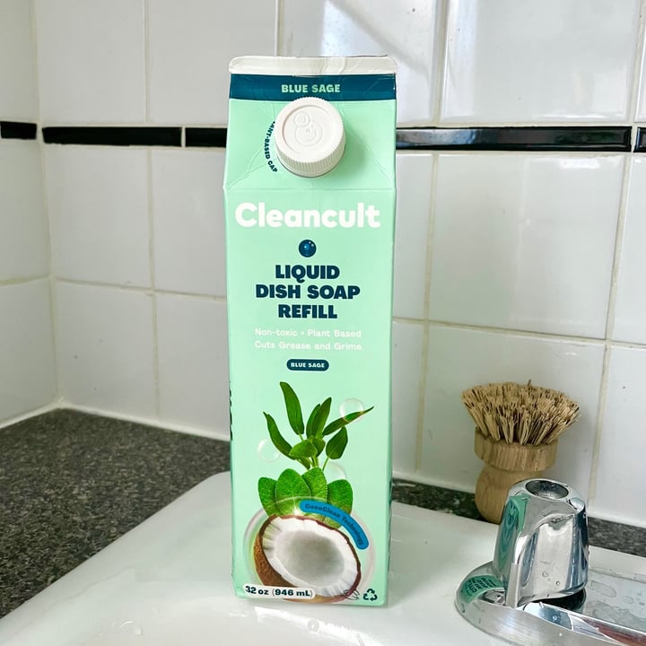 review photo of Cleancult Liquid Dish Soap Refill - Blue Sage shared by @aqualing on 07 Jul 2021 - review