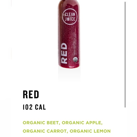 Clean Juice RED - Cold-Pressed Organic Juice Reviews