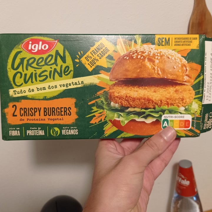 photo of Iglo Crispy Burgers "Frango" shared by @moosuky-san on  26 Nov 2022 - review