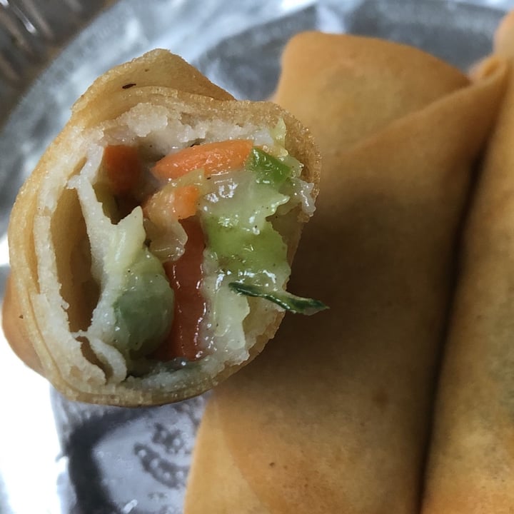 photo of Panchos Vegan Tacos Restaurant veggie rolls shared by @lovespigs on  26 May 2022 - review
