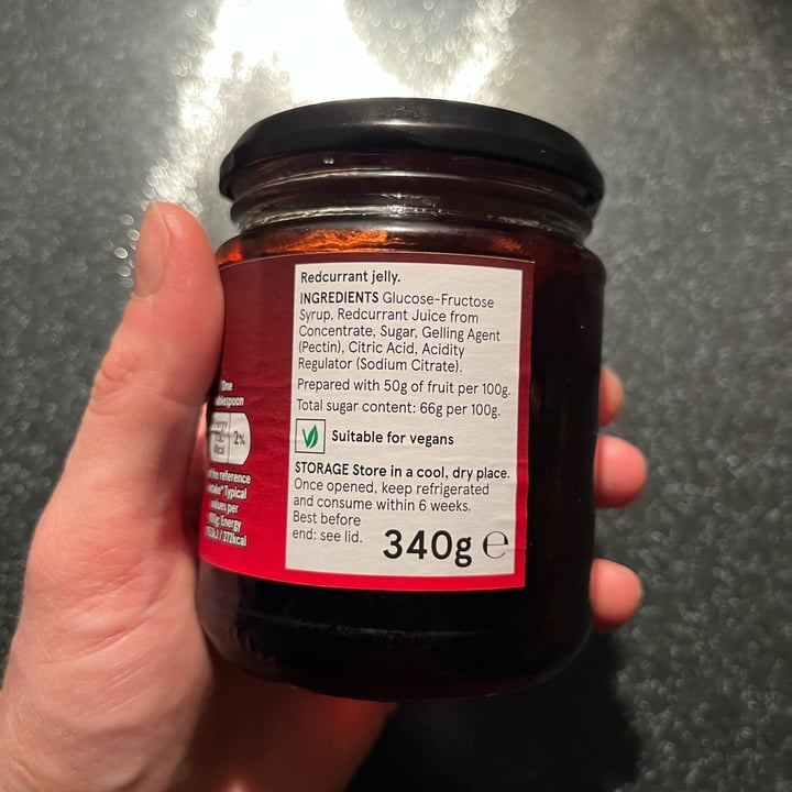 review photo of Tesco Red Currant Jelly shared by @infinitevegan on 20 Jan 2022 - review