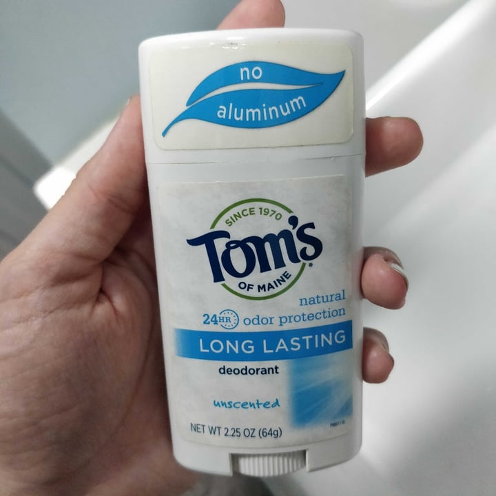 review photo of Tom's of Maine Long lasting unscented deodorant shared by @miorudnicki on 28 Jun 2020 - review