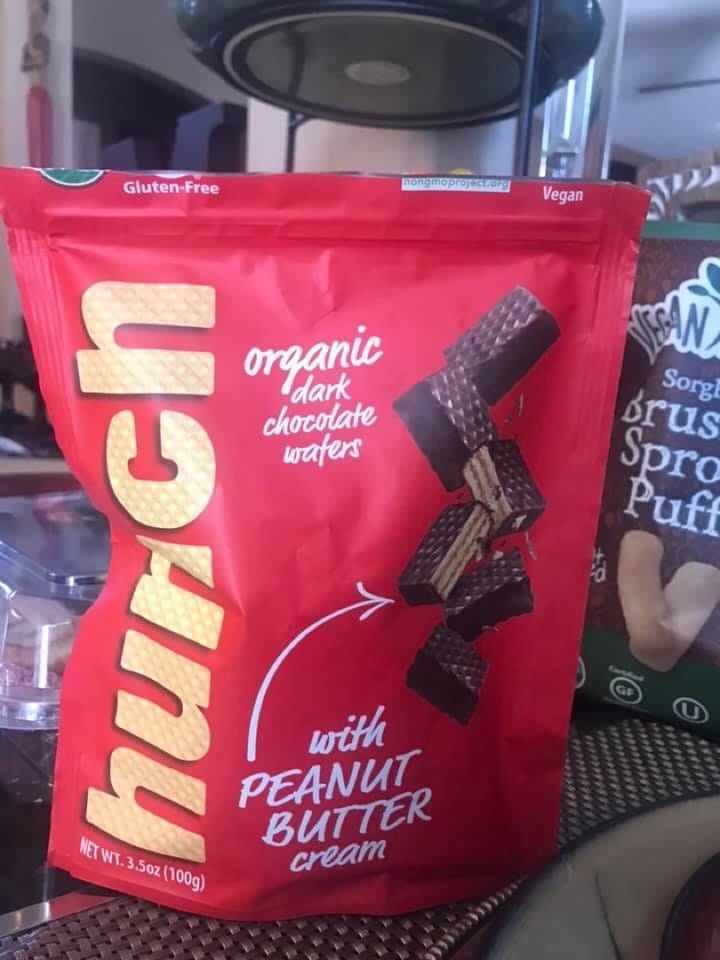 photo of Hunch Dark Chocolate Wafers shared by @veggiekenziefl on  23 Apr 2020 - review