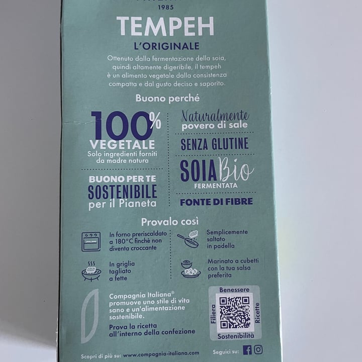 review photo of Compagnia Italiana Tempeh shared by @feliciana on 07 Jul 2022 - review