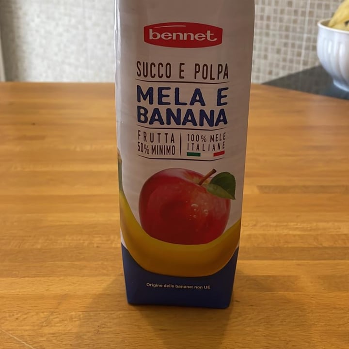 photo of Bennet Succo e polpa mela e banana shared by @franci- on  23 Apr 2022 - review