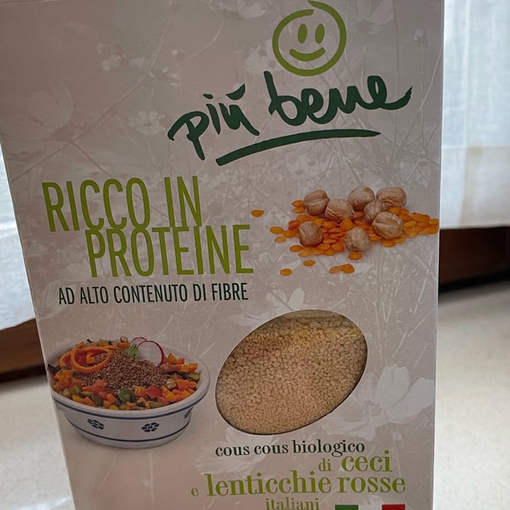 photo of Piú bene Cous cous ceci e lenticchie rosse shared by @rosa23 on  12 Apr 2022 - review