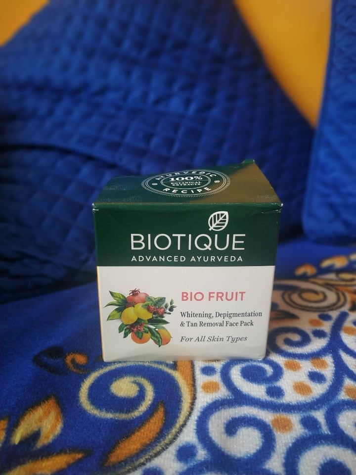 photo of Biotique Bio Fruit shared by @thebackpacker on  29 Jan 2020 - review