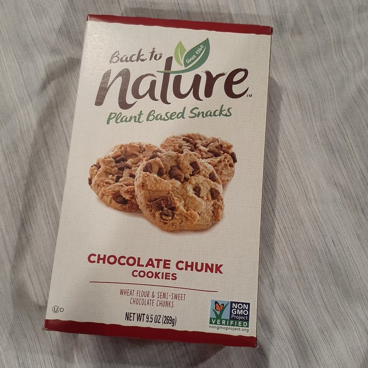 photo of Back to Nature  Chocolate Chunk shared by @heartartichokehearts on  21 Aug 2022 - review