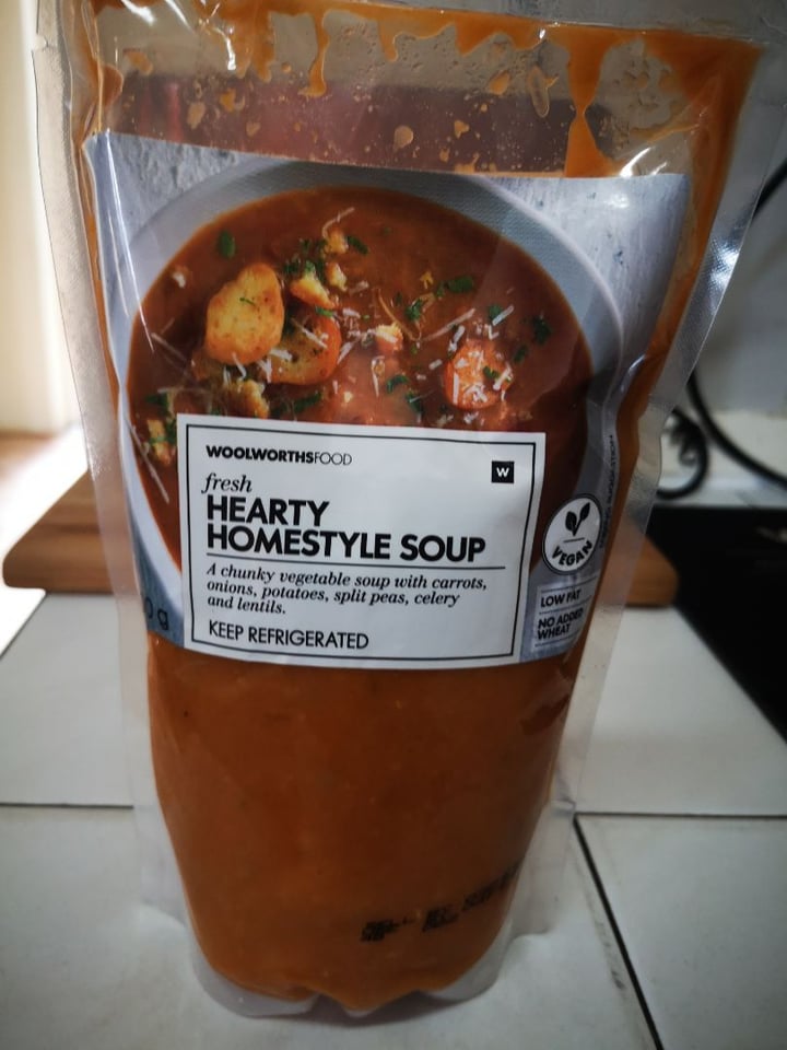 photo of Woolworths Food Fresh Hearty Homestyle Soup shared by @antionnette on  27 Jan 2020 - review