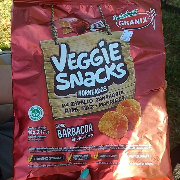 photo of Granix Veggie Snacks Sabor Barbacoa shared by @selinakyle on  28 Jan 2021 - review