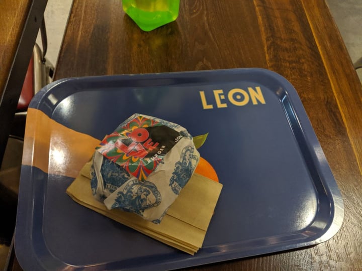 review photo of LEON Gluten Free LOVe Burger shared by @annaefenton on 04 Jan 2020 - review