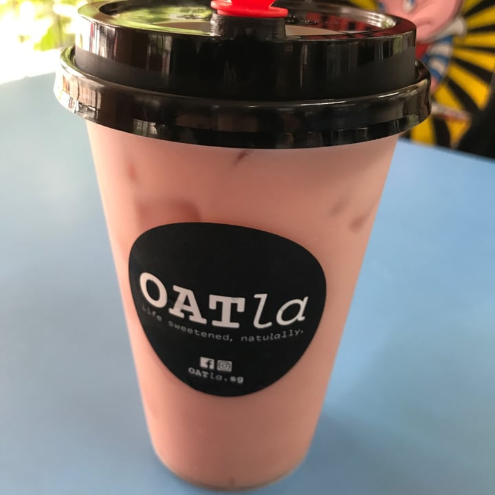 photo of OATla Watermelon Oatmilk shared by @ziggyradiobear on  21 Nov 2022 - review