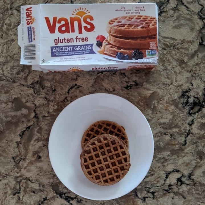 photo of Van’s Foods Gluten Free Ancient Grains shared by @veganviews on  07 Feb 2022 - review