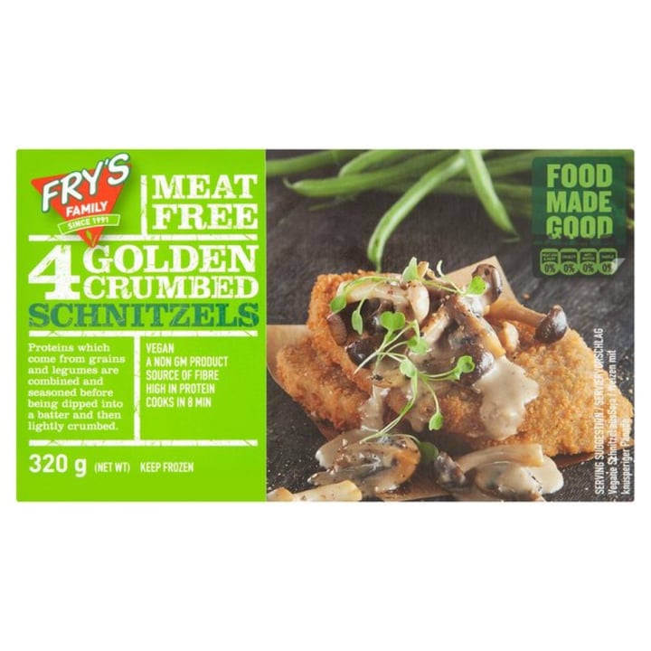 photo of Fry's Family Food Golden Crumbed Schnitzels shared by @heids953 on  06 Jan 2020 - review