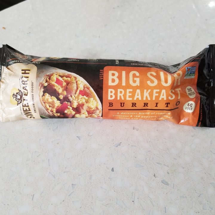 review photo of Sweet Earth Big Sur Breakfast Burrito shared by @ashleighsmith1987 on 06 Jan 2021 - review
