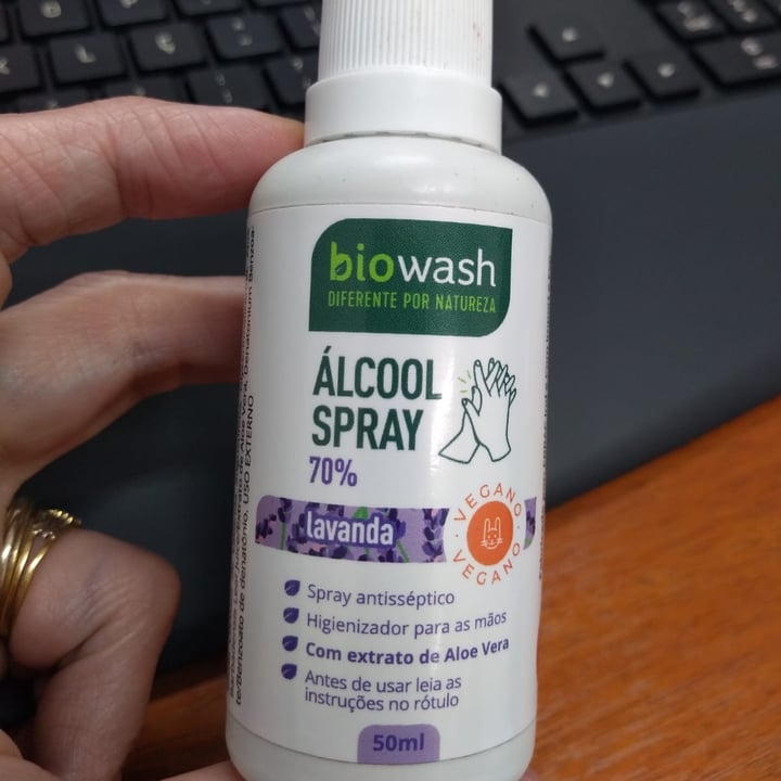 photo of Biowash álcool Spray shared by @aikoohata on  15 May 2022 - review