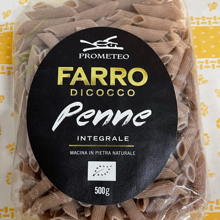 photo of Prometeo Farro Di cocco Penne integrale shared by @bornintothis on  05 Dec 2021 - review