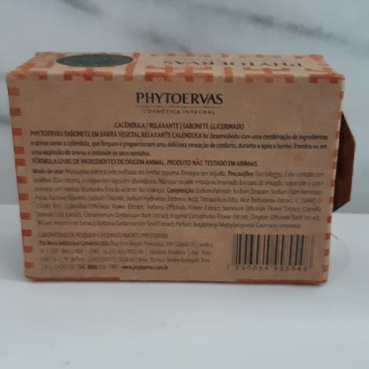 review photo of Phytoervas Sabonete Calêndula shared by @babicouto on 18 May 2022 - review